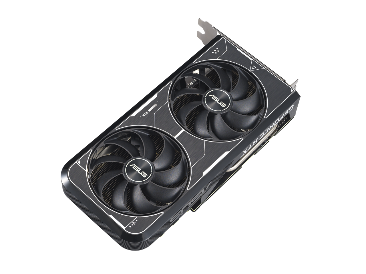 ASUS Dual NVIDIA GeForce RTX 3060 Ti OC Edition Graphics Card (PCIe 4.0, 8GB GDDR6X memory, HDMI 2.1, DisplayPort 1.4a, 2-slot design, Axial-tech fan design, 0dB technology) DUAL-RTX3060TI-O8GD6X