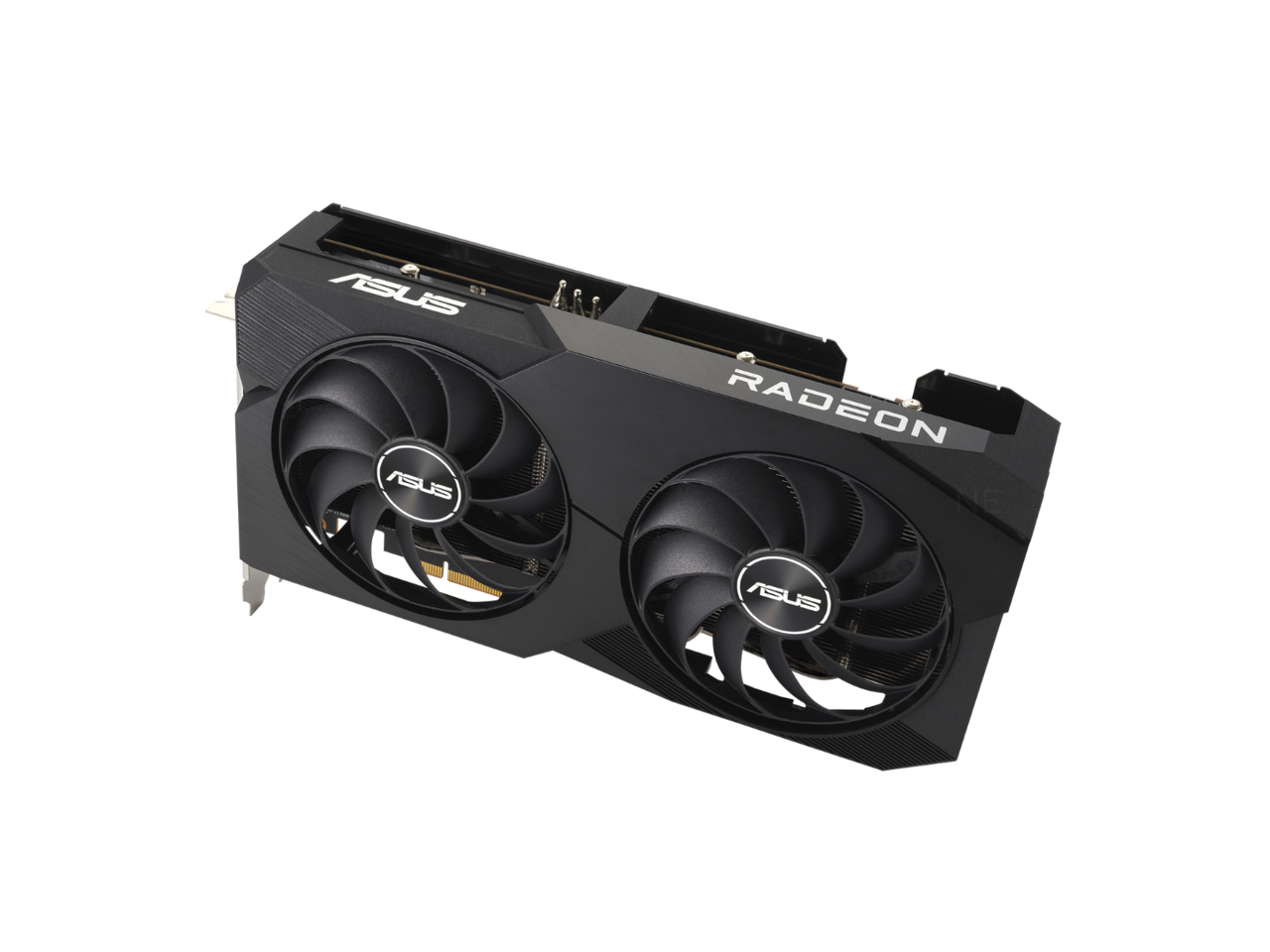 ASUS Dual Radeon RX 7600 OC Edition 8GB GDDR6 Graphics Card (PCIe 4.0, 8GB GDDR6, HDMI 2.1, DisplayPort 1.4a, 2.5-slot Design, Axial-tech Fans, GPU Tweak III) DUAL-RX7600-O8G