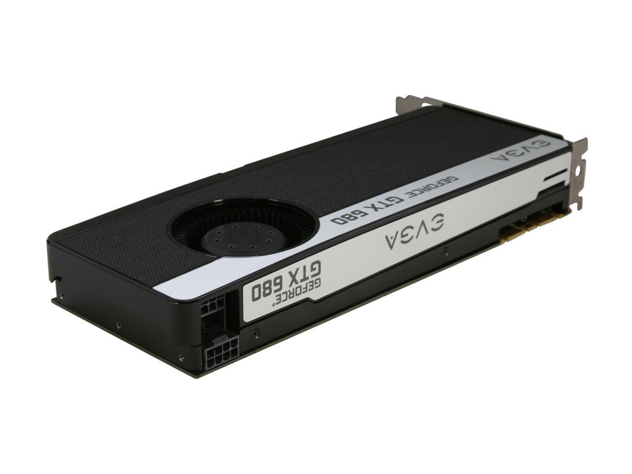 EVGA 02G-P4-2683-KR GeForce GTX 680 Superclocked, Signature 2GB 256-bit GDDR5 PCI Express 3.0 x16 HDCP Ready SLI Support Video Card