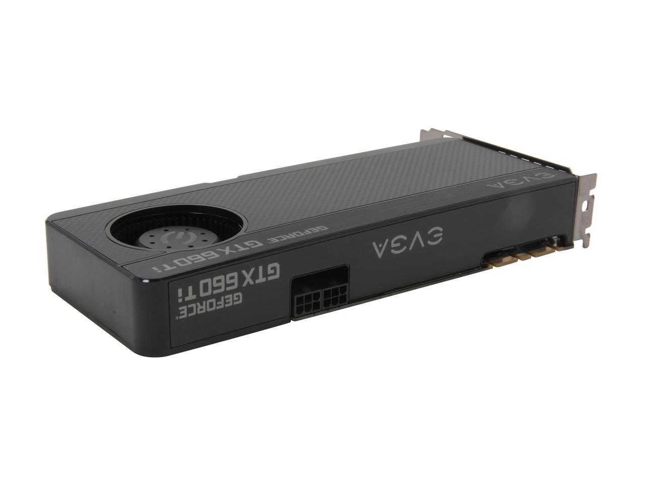 EVGA GeForce GTX 660 Ti DirectX 11 02G-P4-3660-KR 2GB 192-Bit GDDR5 PCI Express 3.0 x16 HDCP Ready SLI Support Video Card