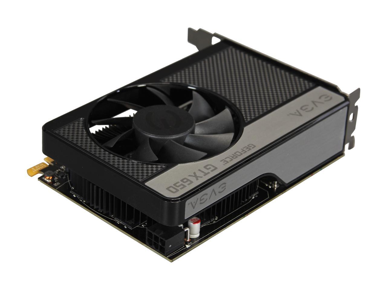 EVGA GeForce GTX 650 DirectX 12 (feature level 11_0) 02G-P4-2651-KR 2GB 128-Bit GDDR5 PCI Express 3.0 x16 HDCP Ready Video Card