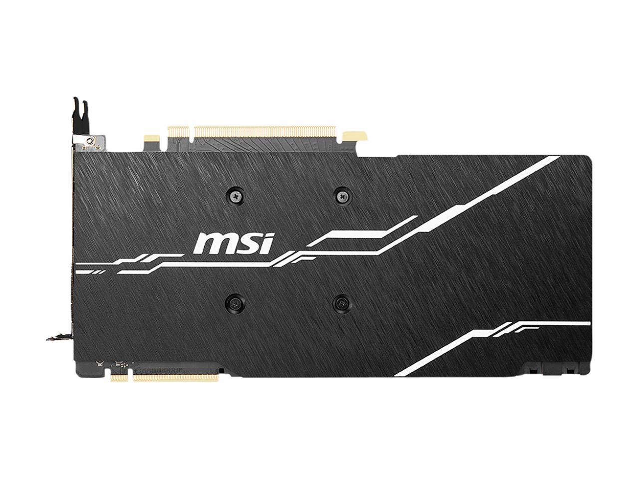 MSI GeForce RTX 2080 SUPER DirectX 12 RTX 2080 Super Ventus XS OC 8GB 256-Bit GDDR6 PCI Express 3.0 x16 HDCP Ready SLI Support Video Card