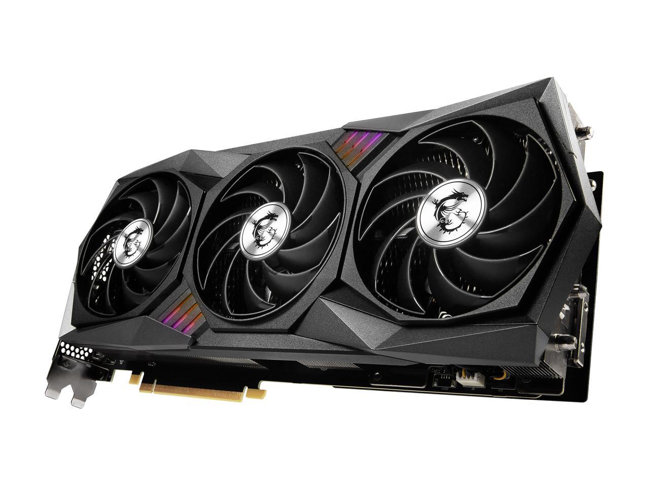MSI Gaming GeForce RTX 3080 Ti 12GB GDDR6X PCI Express 4.0 x16 Video Card RTX 3080 Ti Gaming X Trio 12G