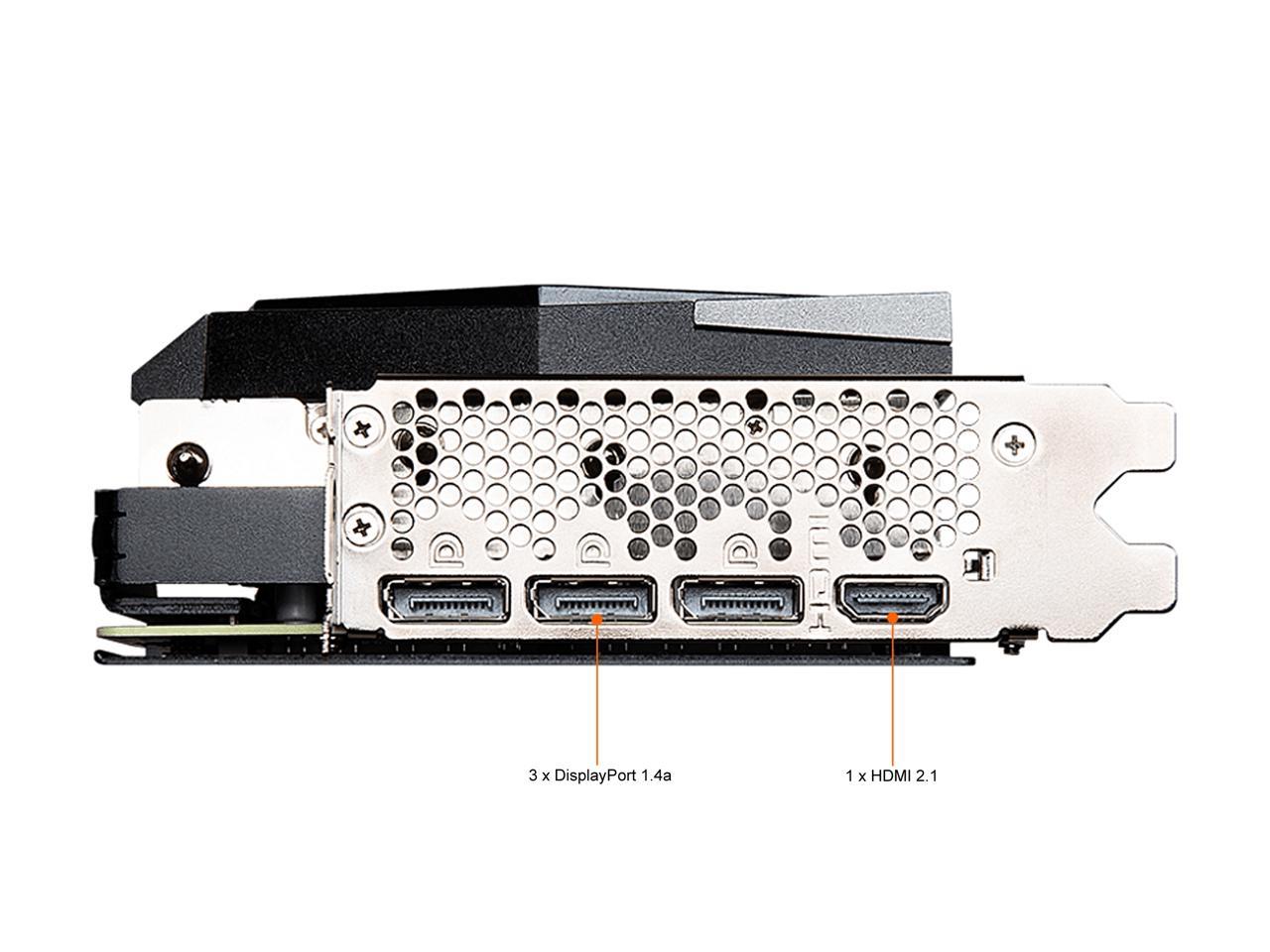 MSI Gaming GeForce RTX 3070 Ti 8GB GDDR6X PCI Express 4.0 x16 Video Card RTX 3070 Ti Gaming X Trio 8G