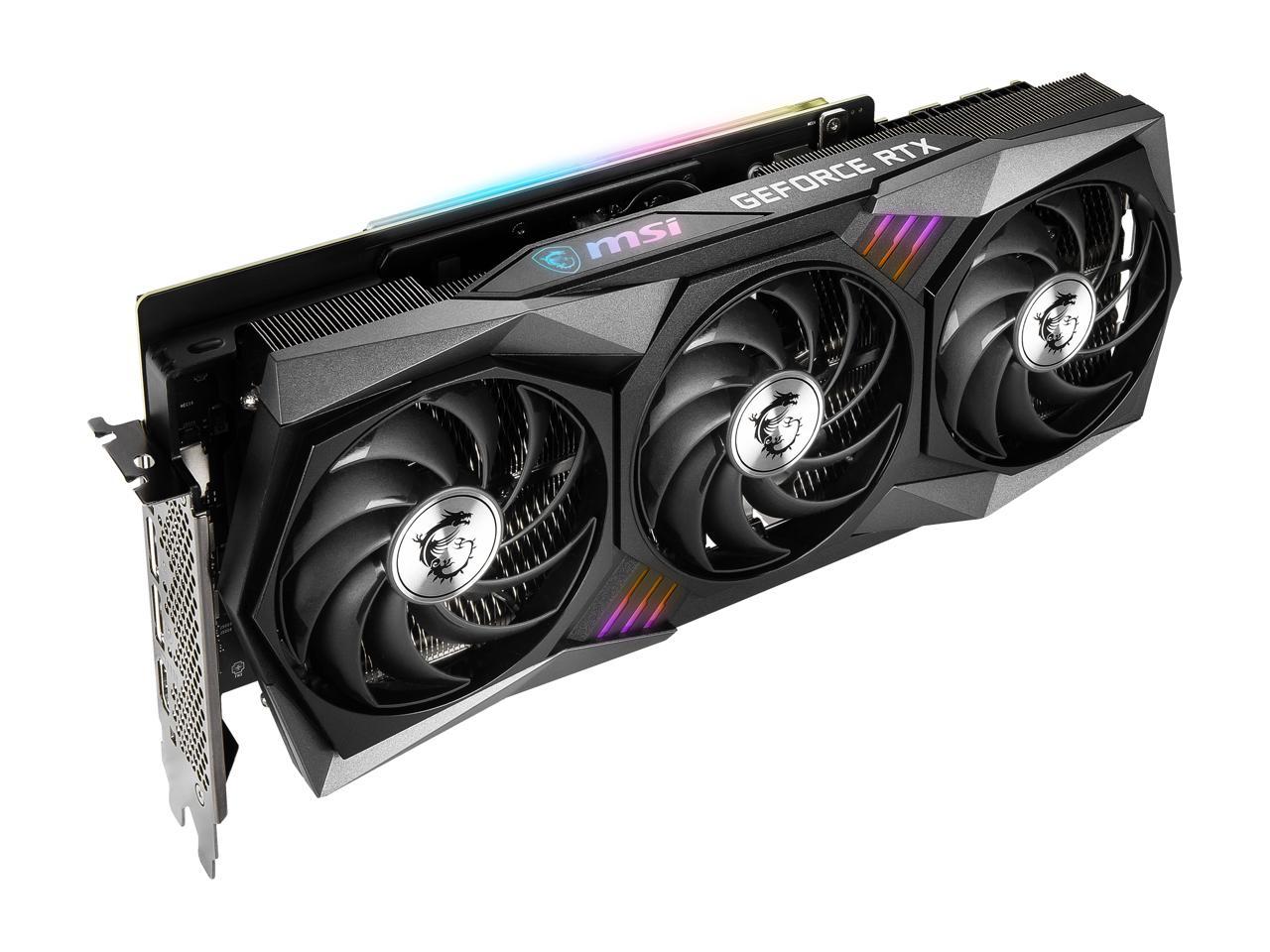 MSI Gaming GeForce RTX 3080 12GB GDDR6X PCI Express 4.0 ATX Video Card RTX 3080 GAMING Z TRIO 12G LHR
