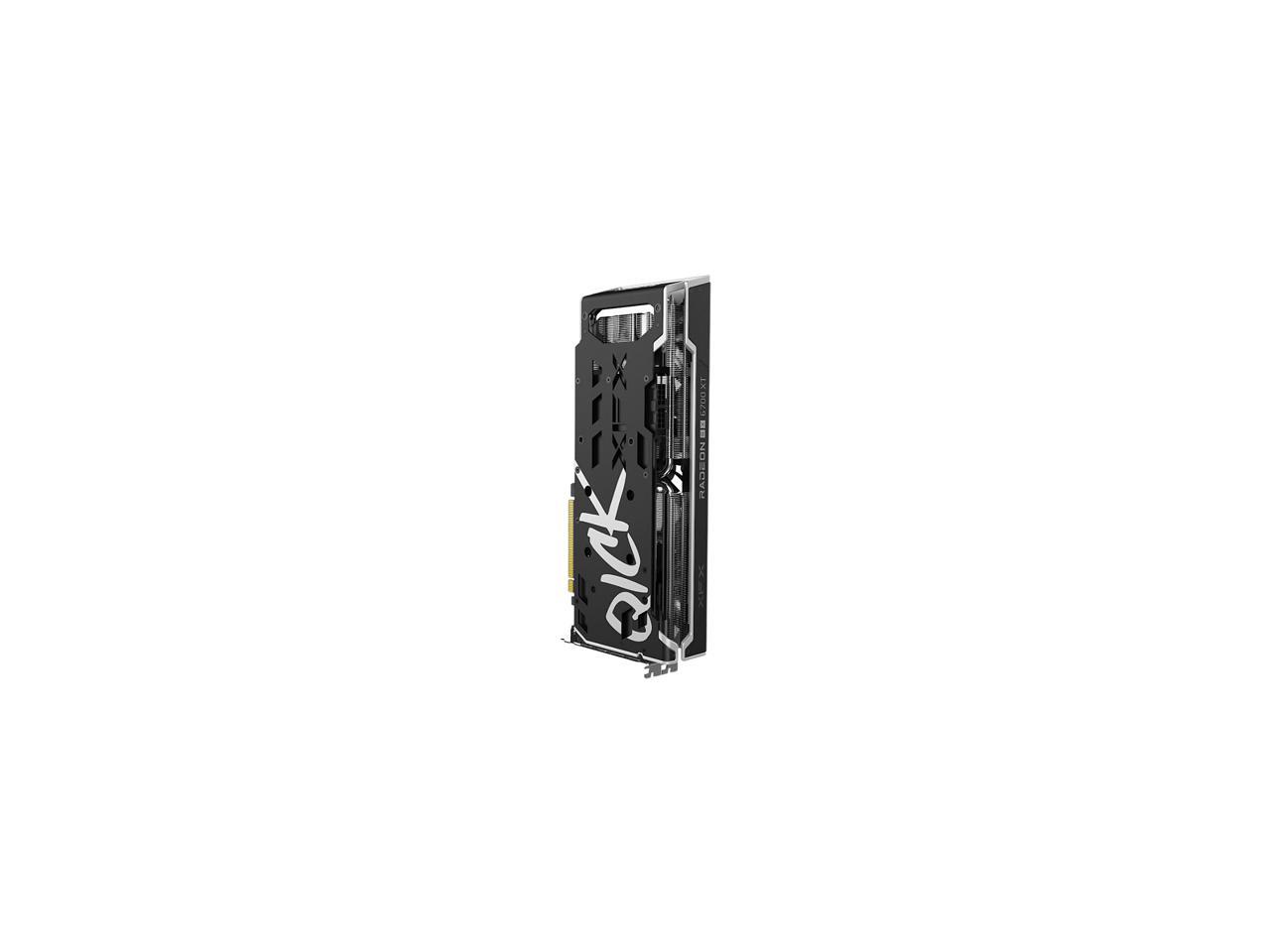 XFX SPEEDSTER QICK319 AMD Radeon RX 6700 XT BLACK Gaming Graphics Card with 12GB GDDR6, HDMI 3 x DP, AMD RDNA 2