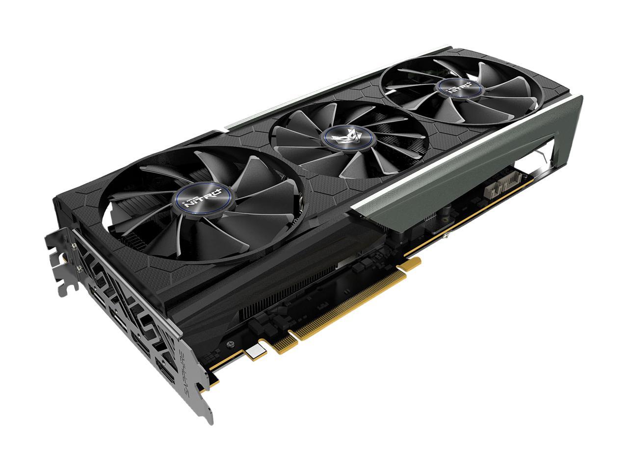 SAPPHIRE NITRO+ Radeon RX 5700 XT 100416NT+8GSR 8GB 256-Bit GDDR6 PCI Express 4.0 x16 ATX Video Card