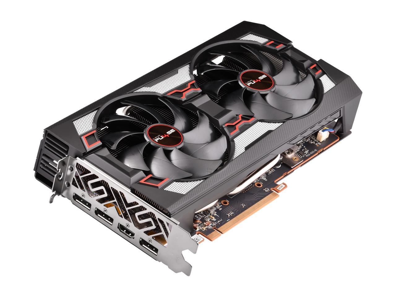 SAPPHIRE PULSE Radeon RX 5600 XT DirectX 12 100419P6GL 6GB 192-Bit GDDR6 PCI Express 4.0 ATX Video Card