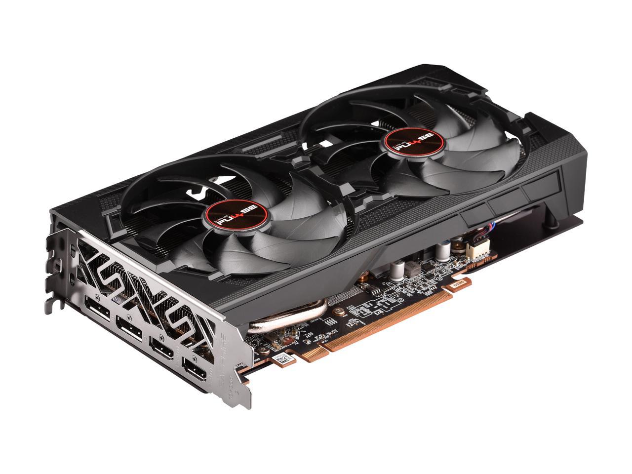 Sapphire Pulse RX 5600 XT BE 6GB GDDR6 PCI-E DUAL HDMI / DUAL DP OC w/ Backplate (UEFI)