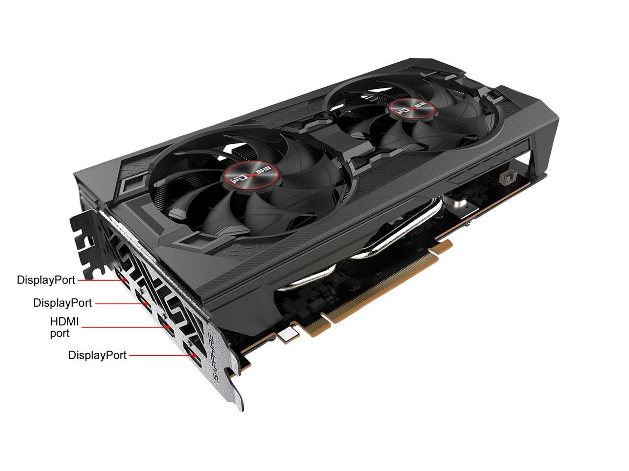 Sapphire Pulse RX 5700 XT BE 8GB GDDR6 PCI-E HDMI / TRIPLE DP OC w/ Backplate (UEFI)