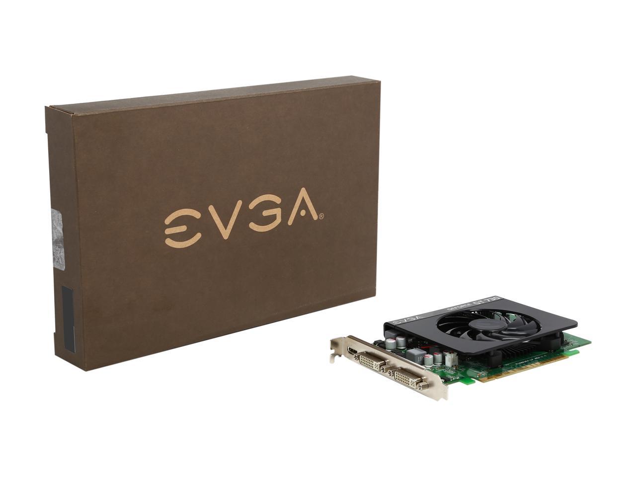 EVGA GeForce GT 730 DirectX 12 (feature level 11_0) 01G-P3-2731-RX 1GB 128-Bit DDR3 PCI Express 2.0 Video Card