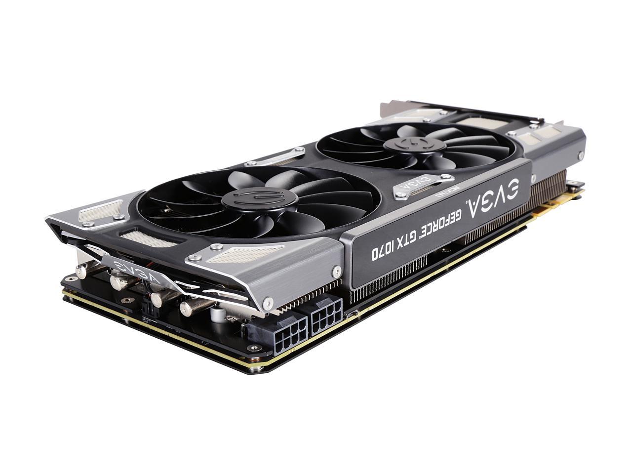 EVGA GeForce GTX 1070 FTW DT GAMING ACX 3.0, 8GB GDDR5, RGB LED, 10CM FAN, 10 Power Phases, DX12, 08G-P4-6274-KR