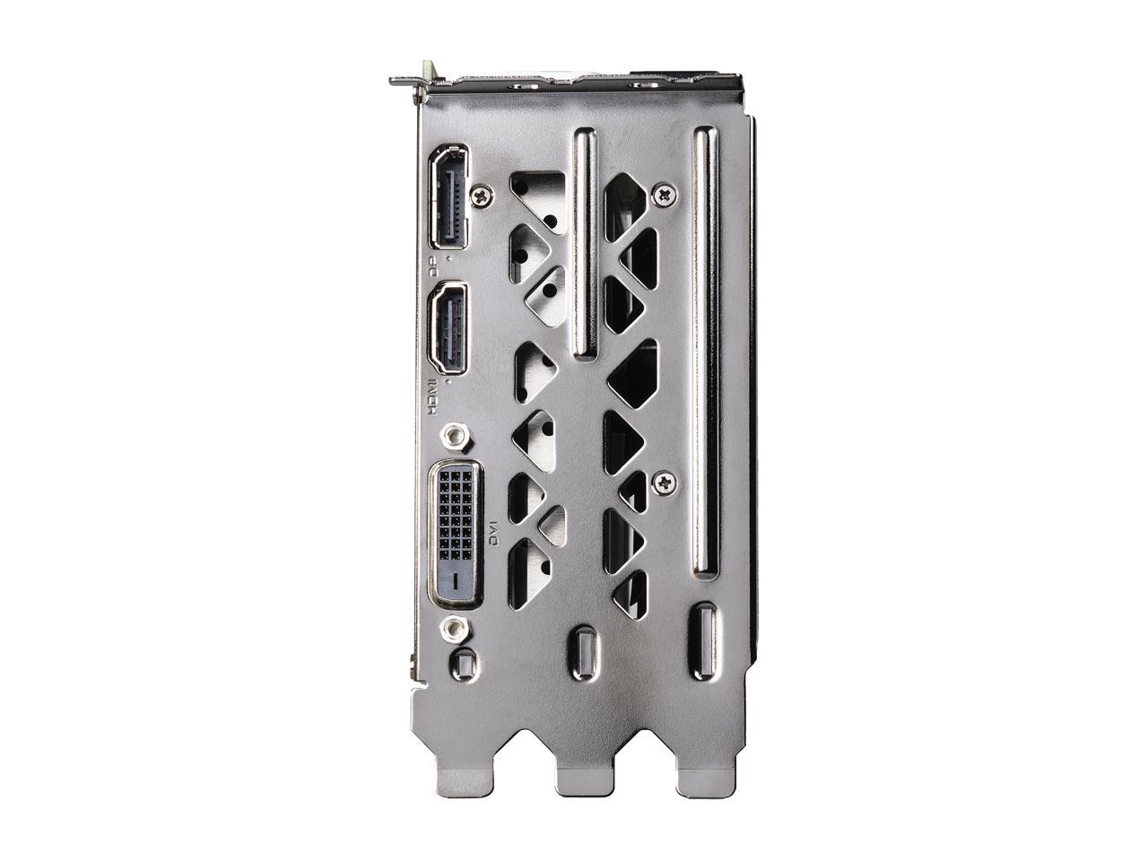 EVGA GeForce GTX 1660 XC Black GAMING, 06G-P4-1161-KR, 6GB GDDR5, HDB Fan