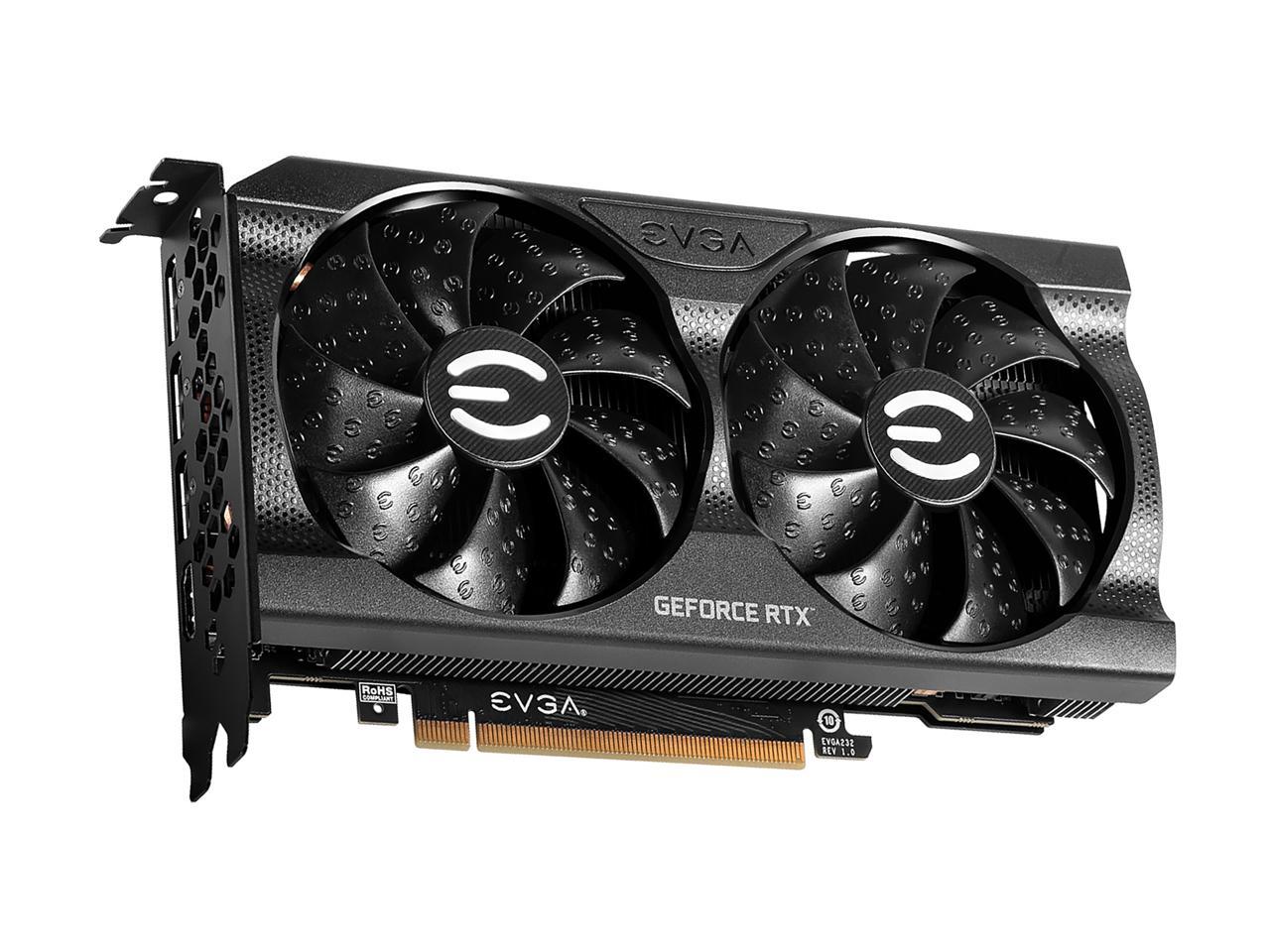 EVGA GeForce RTX 3060 Ti XC GAMING Video Card, 08G-P5-3663-KR, 8GB GDDR6, iCX3 Cooling, Metal Backplate