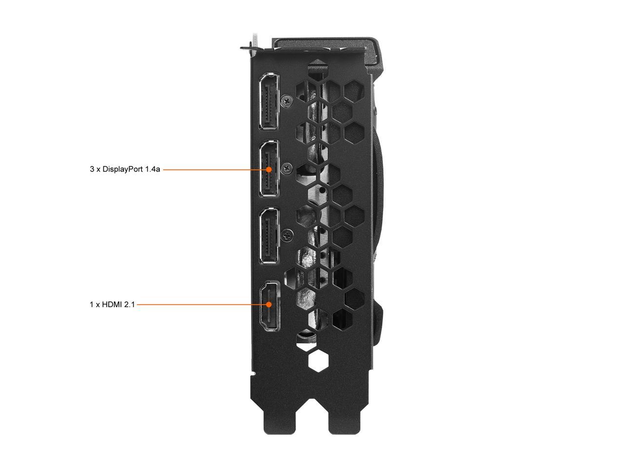 EVGA GeForce RTX 3080 12GB XC3 BLACK GAMING Video Card, 12G-P5-4861-KL, 12GB GDDR6X, iCX3 Cooling, ARGB LED, LHR