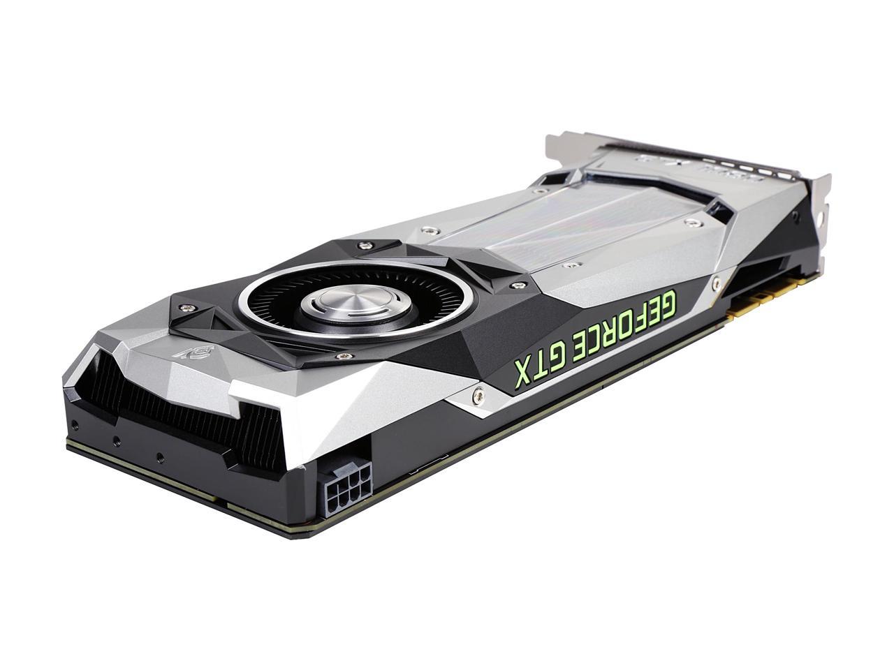 ZOTAC GeForce GTX 1080 FE DirectX 12 ZT-P10800A-10P 8GB 256-Bit GDDR5X PCI Express 3.0 HDCP Ready SLI Support Video Card VR Ready Founders Edition