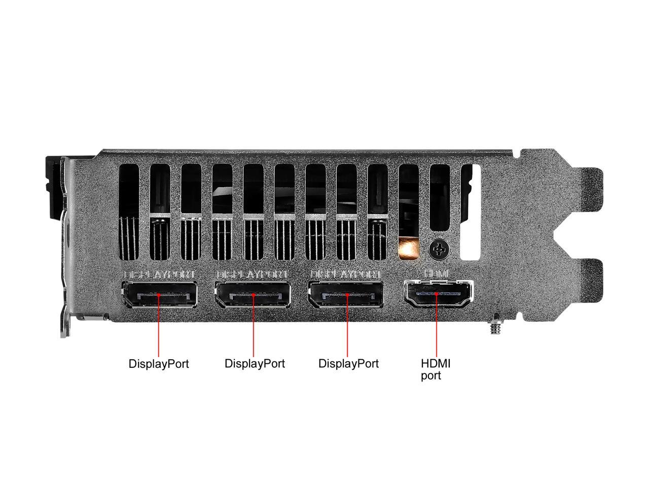 ASRock Challenger D Radeon RX 5500 XT DirectX 12 RX5500XT CLD 8GO 8GB 128-Bit GDDR6 PCI Express 4.0 x8 HDCP Ready Video Card