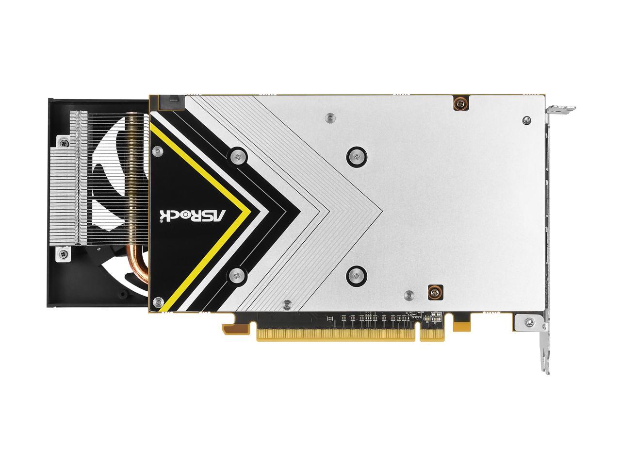 ASRock Challenger D Radeon RX 5500 XT DirectX 12 RX5500XT CLD 4GO 4GB 128-Bit GDDR6 PCI Express 4.0 x8 HDCP Ready Video Card