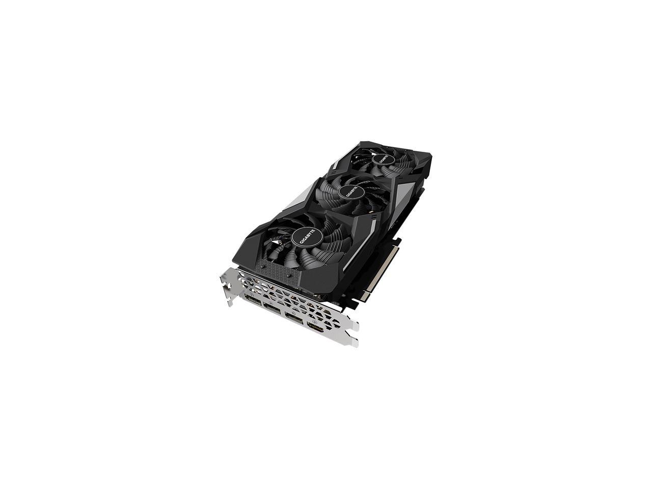 GIGABYTE Radeon RX 5600 XT DirectX 12 GV-R56XTGAMING OC-6GD 6GB 192-Bit GDDR6 PCI Express 4.0 x16 ATX Video Card