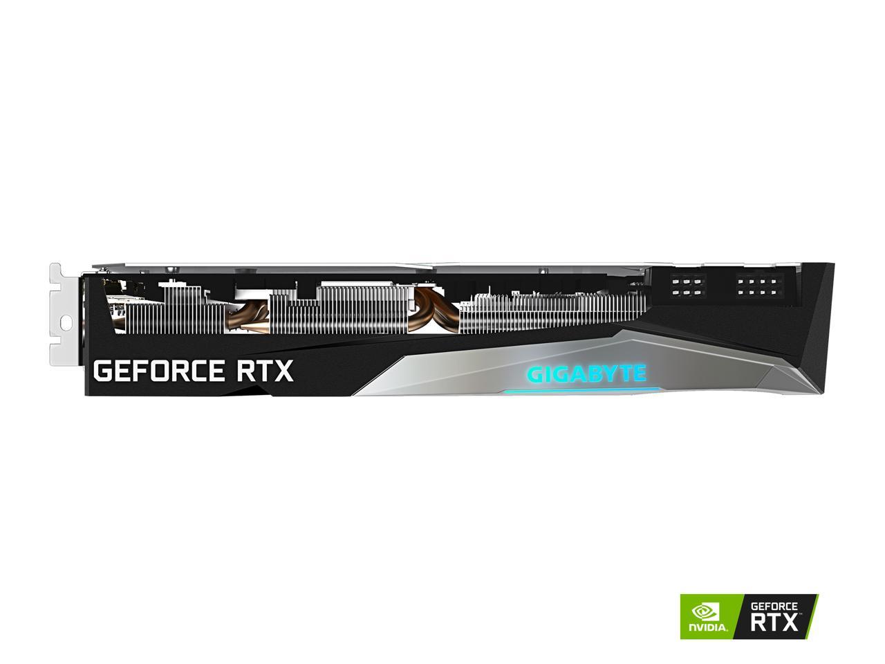 GIGABYTE GeForce RTX 3070 DirectX 12 GV-N3070GAMING OC-8GD 8GB 256-Bit GDDR6 PCI Express 4.0 x16 ATX Video Card