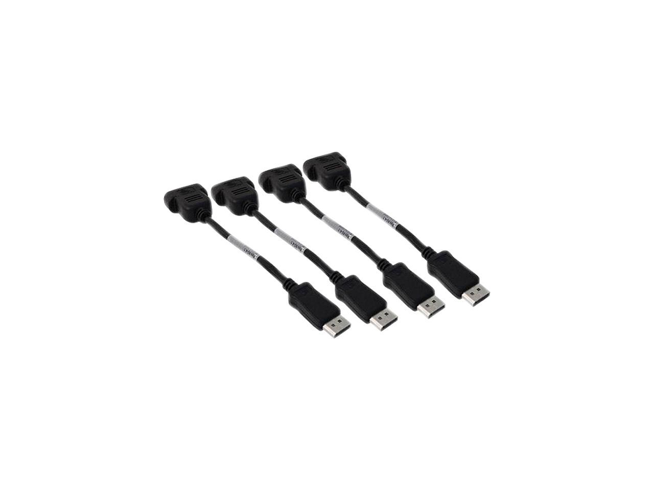 PNY DisplayPort to DVI Adapter Model DP-DVI-QUADKIT-PB