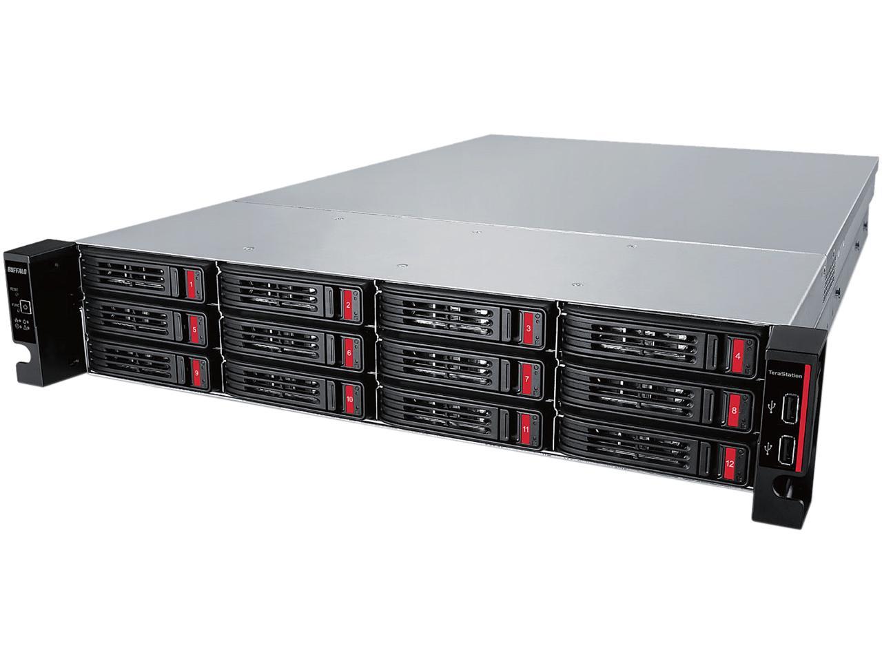 Buffalo TeraStation 51210RH Rackmount 120 TB NAS Hard Drives Included