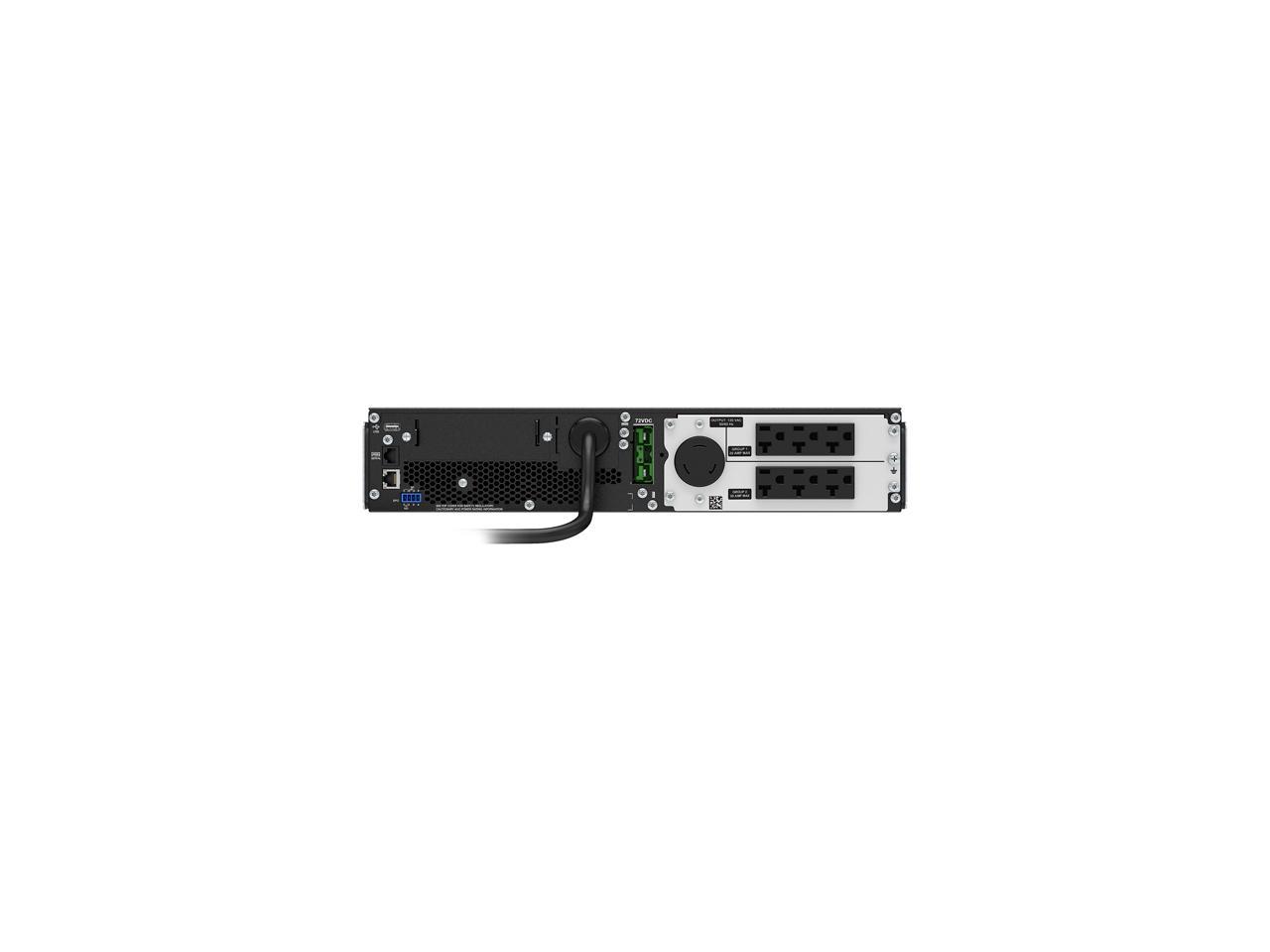 APC SRT2200RMXLA Smart-UPS 2200 VA 1800 Watts 7-Outlet Rackmountable UPS