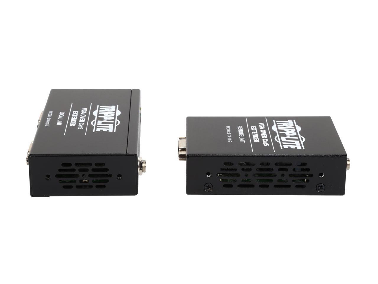 Tripp Lite VGA over Cat5 Extender Kit (Transmitter + Receiver) B130-101-2