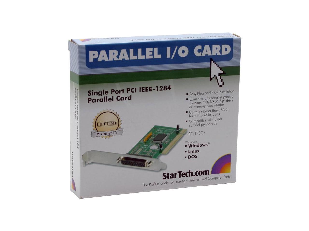 StarTech 1 Port PCI Parallel Adapter Card