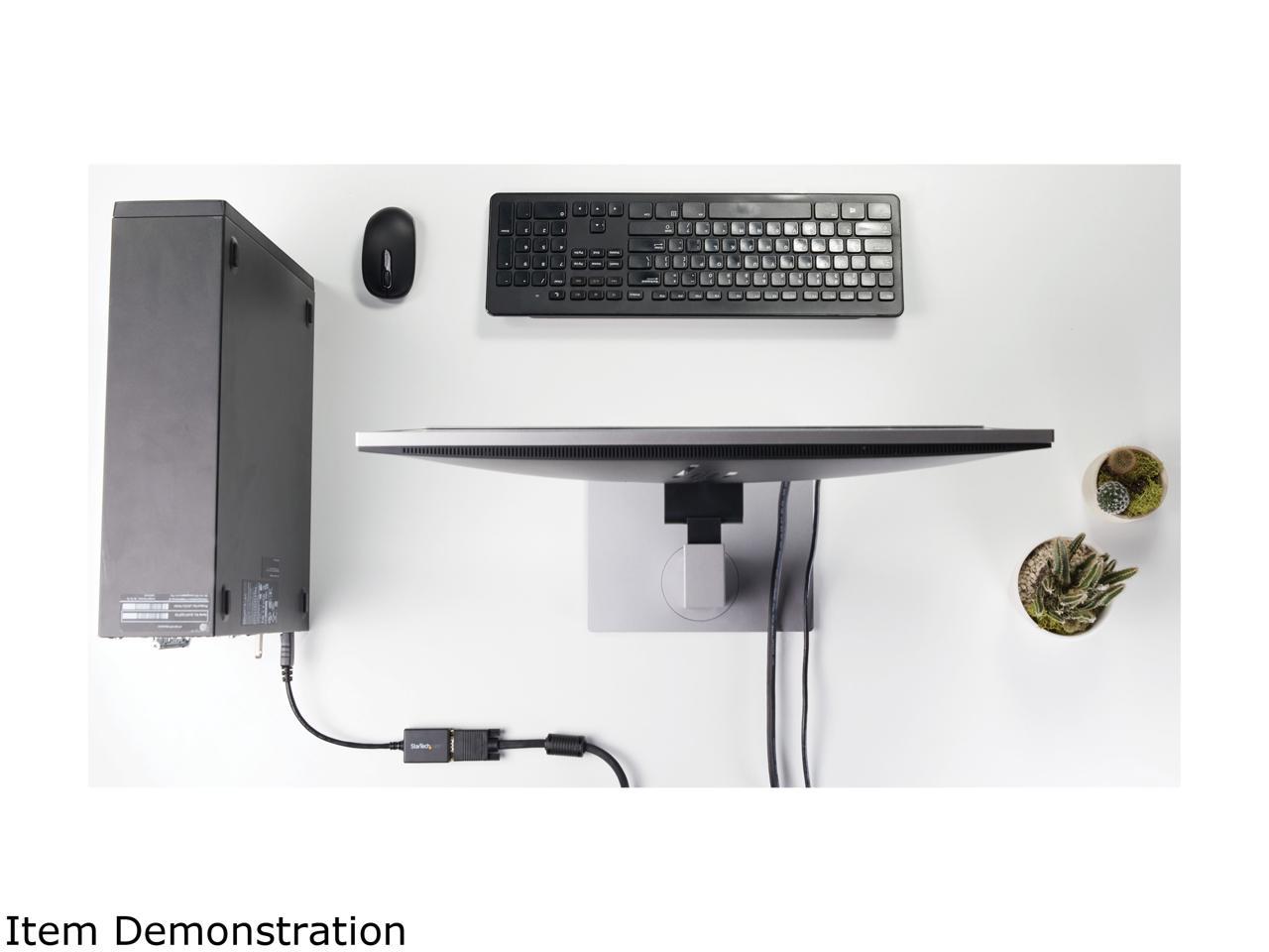 StarTech.com DP2VGA2 DisplayPort To VGA Adapter - Active - 1080p - DP to VGA Adapter