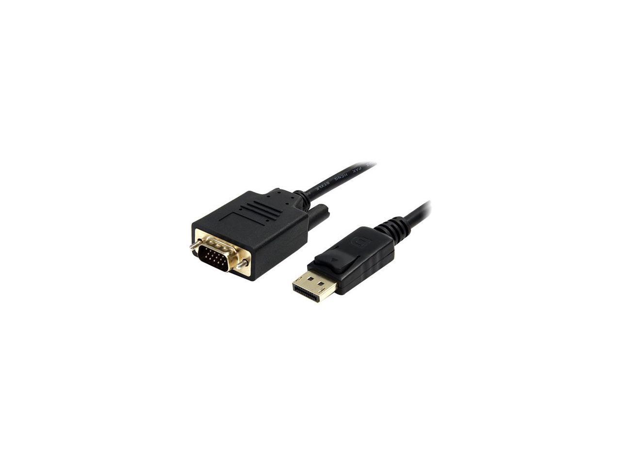 StarTech.com DP2VGAMM6 6 ft DisplayPort to VGA Cable - M/M