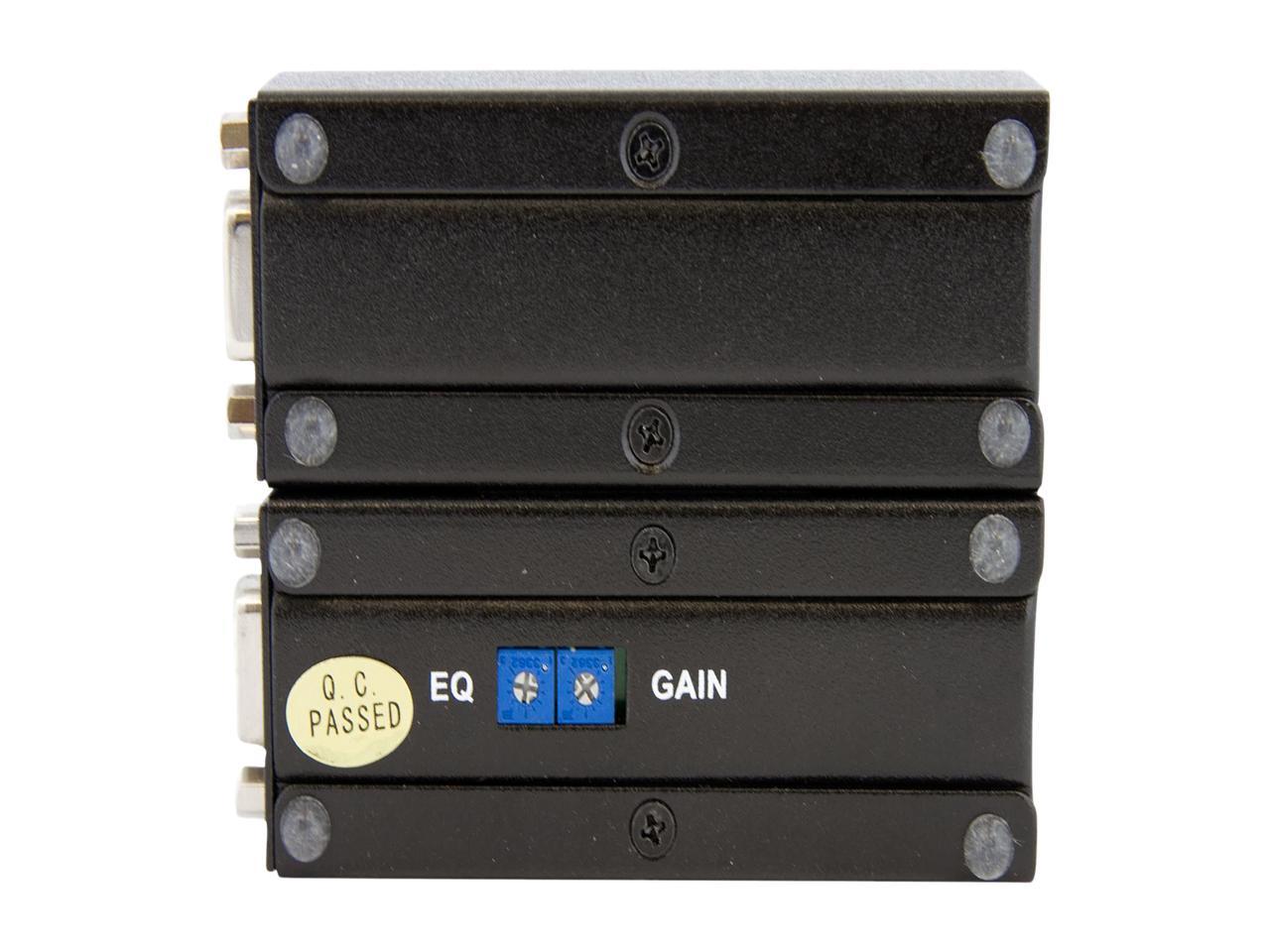 StarTech.com ST121UTPEP VGA to Cat 5 Monitor Extender Kit (250ft/80m) - VGA over Cat5 Video Extender - 1 Local and 1 Remote
