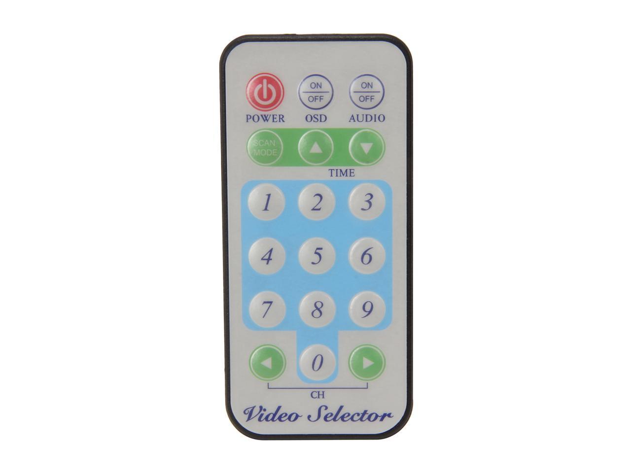 StarTech.com Multiple Video Input with Audio to HDMI Scaler Switcher - HDMI/VGA/Component VS721MULTI