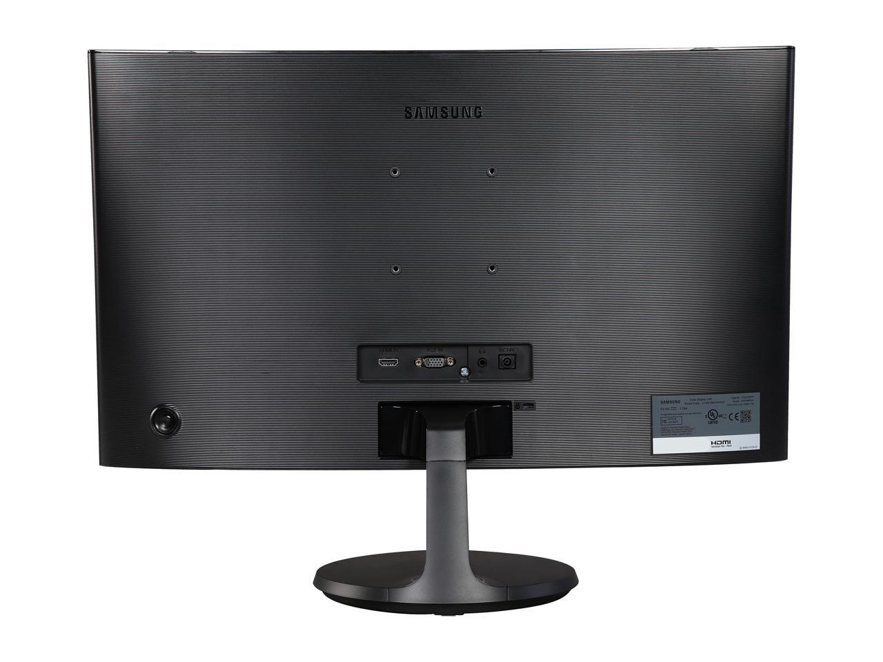 SAMSUNG C24F396 24" (23.5" Viewable) Full HD 1920 x 1080 4ms (GTG) VGA, HDMI AMD FreeSync Flicker Free Low Blue Light LED Backlit Curved Gaming Monitor