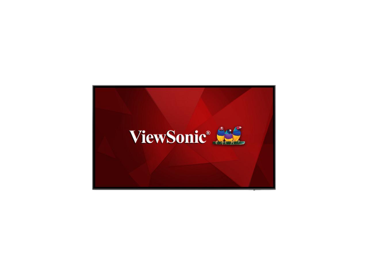 Viewsonic CDE7520 75" 4K Premium Commercial LCD Wireless Presentation Display - 16 GB - 3840 x 2160 - Direct LED - 450 Nit - 3840x2160 Ultra HD - HDMI - USB - Serial - Ethernet