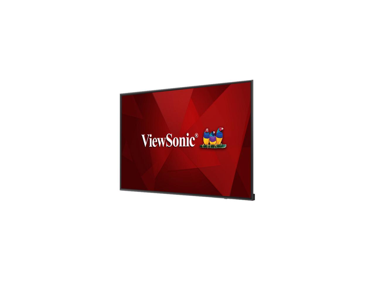Viewsonic CDE7520 75" 4K Premium Commercial LCD Wireless Presentation Display - 16 GB - 3840 x 2160 - Direct LED - 450 Nit - 3840x2160 Ultra HD - HDMI - USB - Serial - Ethernet