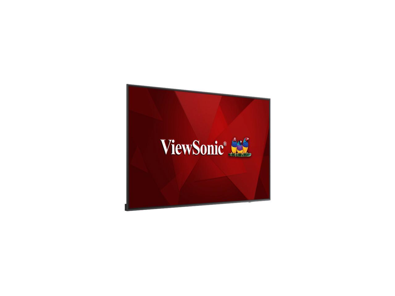 Viewsonic CDE7520 75" 4K Premium Commercial LCD Wireless Presentation Display - 16 GB - 3840 x 2160 - Direct LED - 450 Nit - 3840x2160 Ultra HD - HDMI - USB - Serial - Ethernet