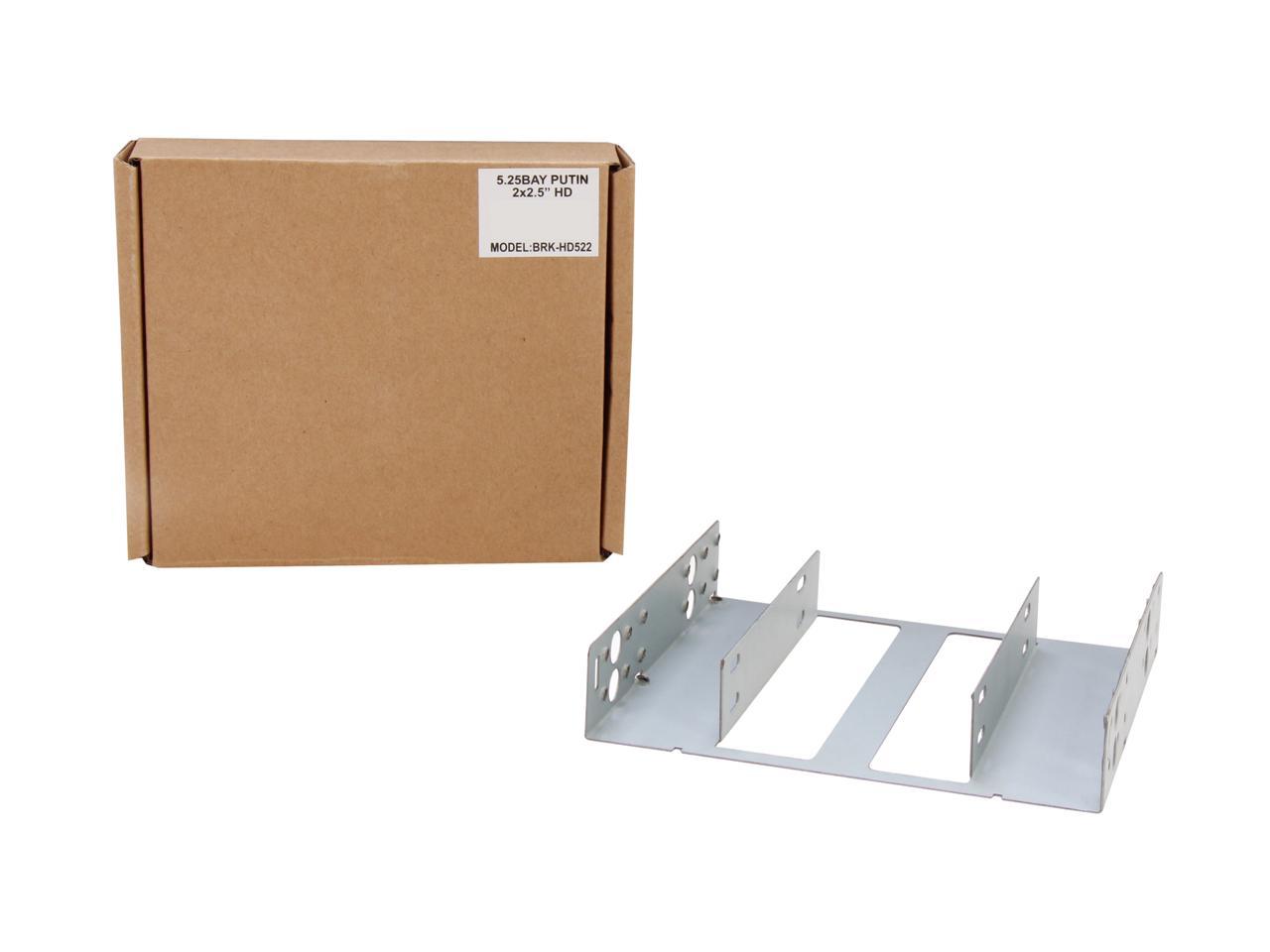 Athena Power BRK-HD522 5.25" Bay to 2 x 2.5" Bay Converter Kit