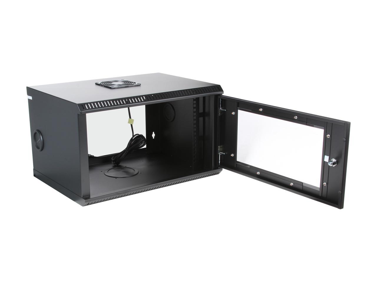 StarTech.com RK619WALL 6U 19in Wall Mount Server Rack Cabinet w/ Acrylic Door