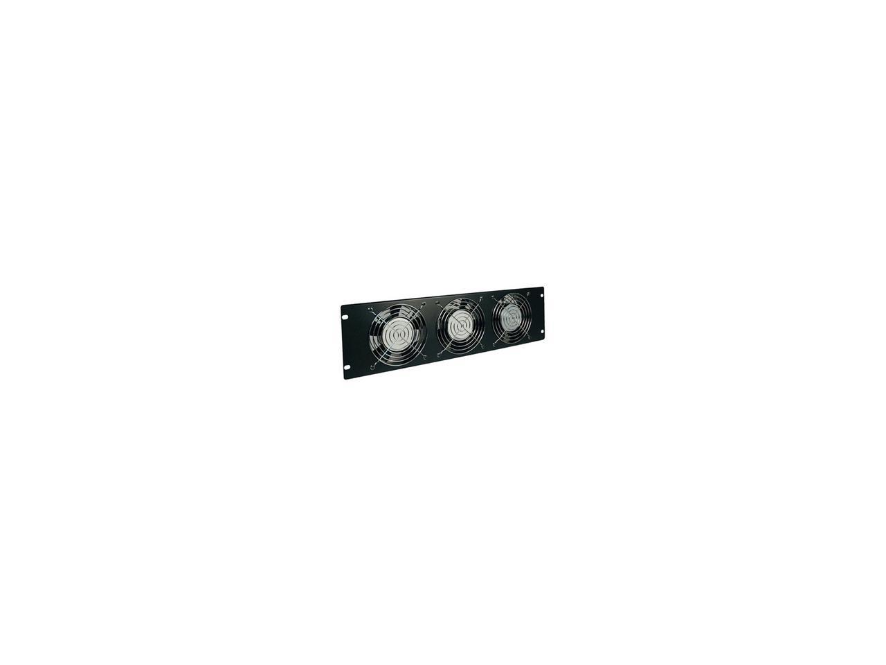 TRIPP LITE SRFAN3U 3U Fan Panel, 120V (3 high-performance fans; 210 CFM; 5-15P plug.)