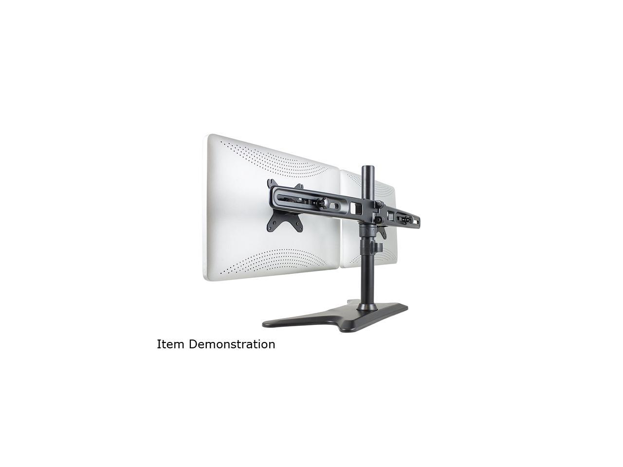 Doublesight Dual Monitor Stand Accommodates Up To 27" Monitors