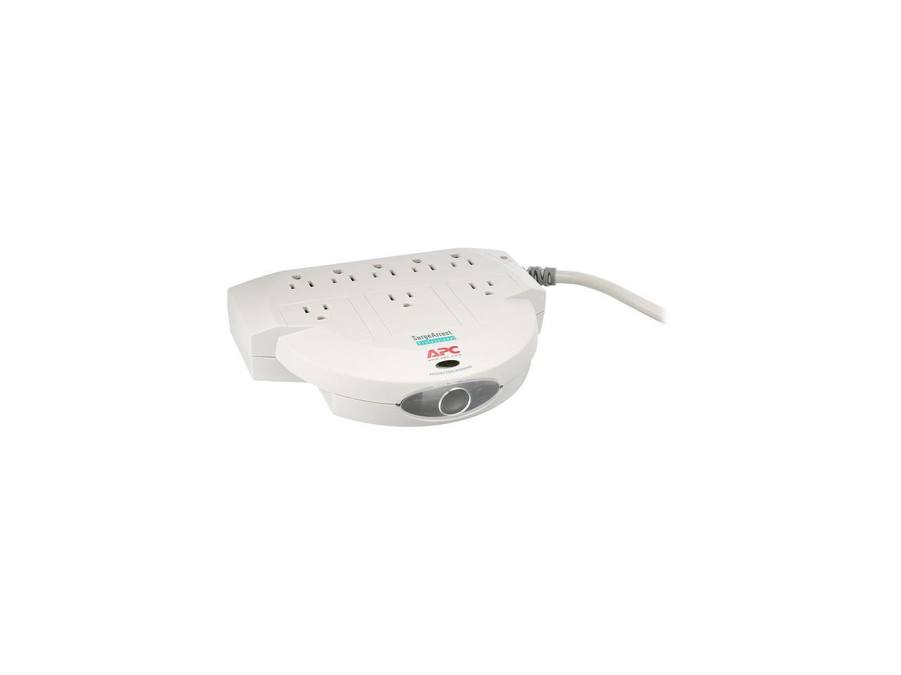 APC NET8 6' 8 Outlets 1120 Joules Network SurgeArrest