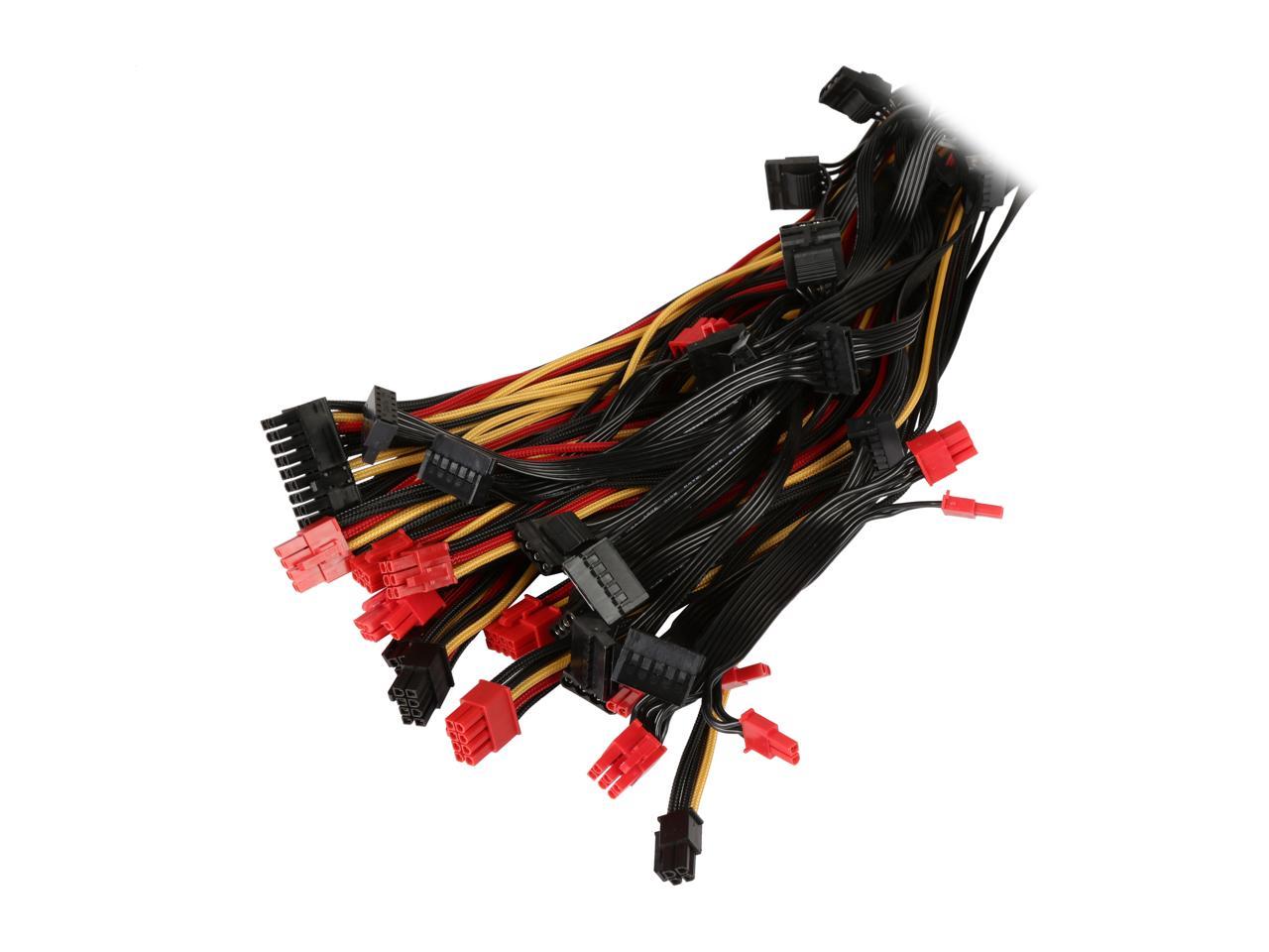 Thermaltake Toughpower Grand DPS G RGB Titanium PS-TPG-1500DPCTUS-T 1500W ATX12V / EPS12V SLI Ready CrossFire Ready 80 PLUS TITANIUM Certified Full Modular Active PFC Power Supplies