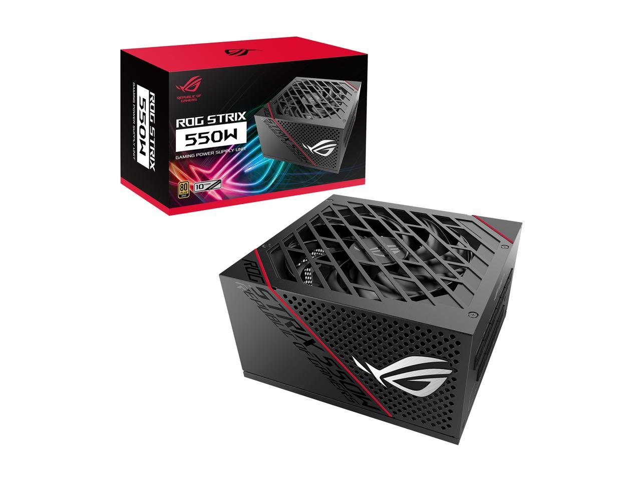 ASUS ROG Strix ROG-STRIX-550G 550W ATX12V 80 PLUS GOLD Certified Full Modular Power Supply