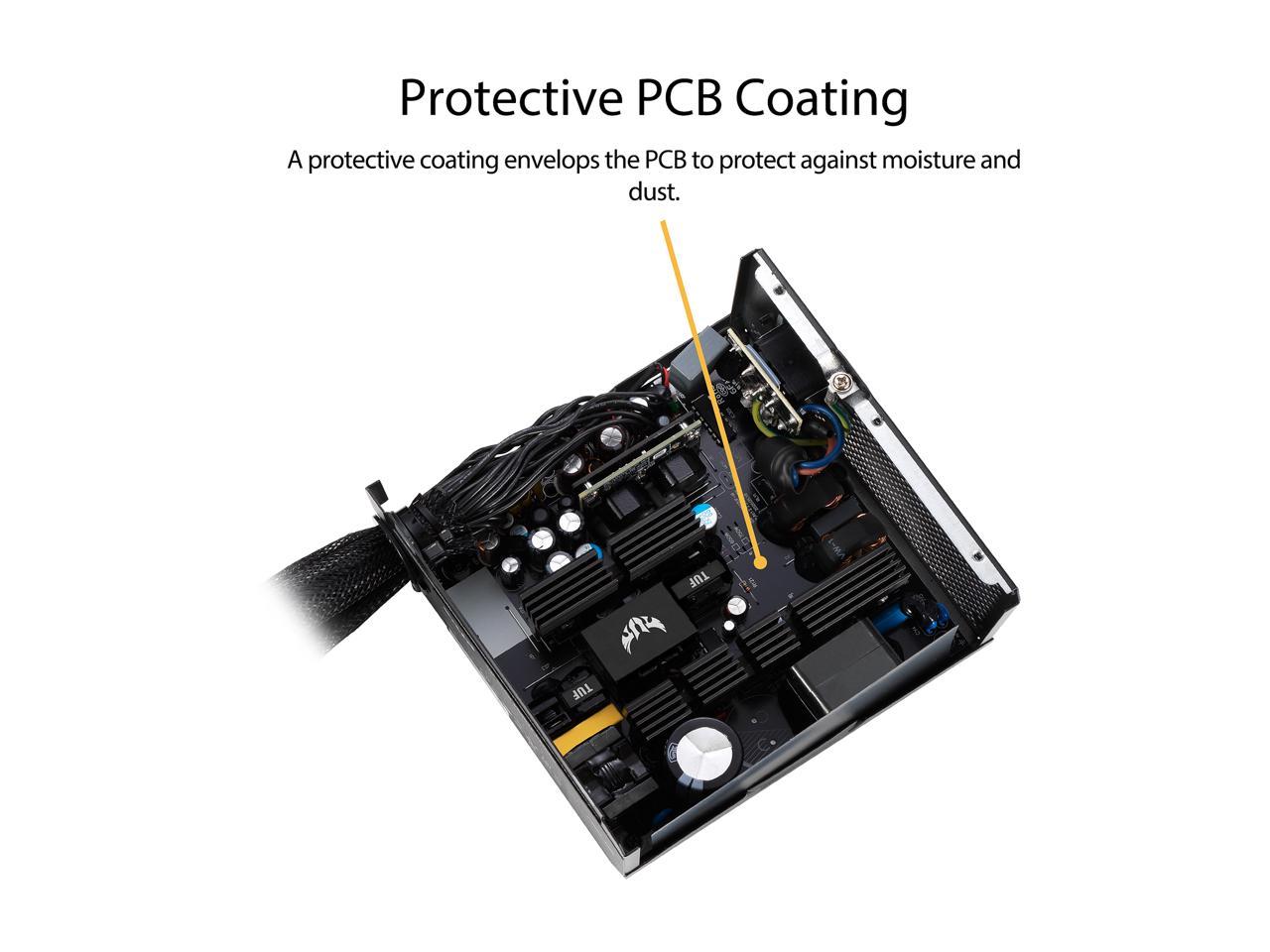 ASUS TUF GAMING 650W Bronze PSU, Power Supply, Axial-tech Fan Design, Dual Ball Fan Bearings, 0dB Technology, 80 PLUS Bronze Certification, 80cm 8-pin CPU Connector, 6-year Warranty
