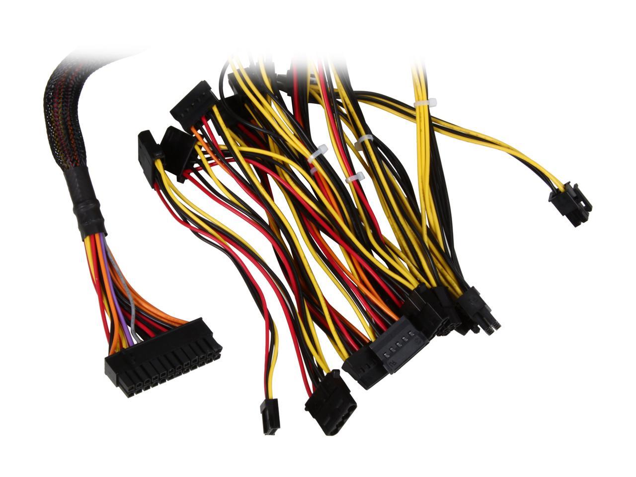 Athena Power AP-P4ATX60FE 20+4Pin 600W Single EPS12V V2.91 SLI and CrossFire Ready Supports Intel Core i7 Server Power Supply