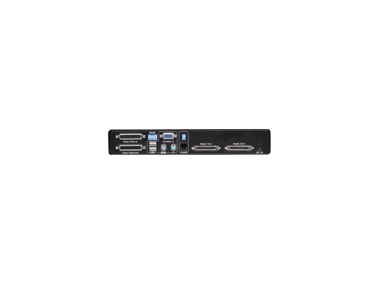 BELKIN F1DA104Z OmniView PRO3 USB & PS/2 4-Port KVM Switch