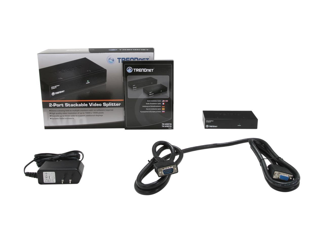 TRENDnet TK-V201S VGA Splitter