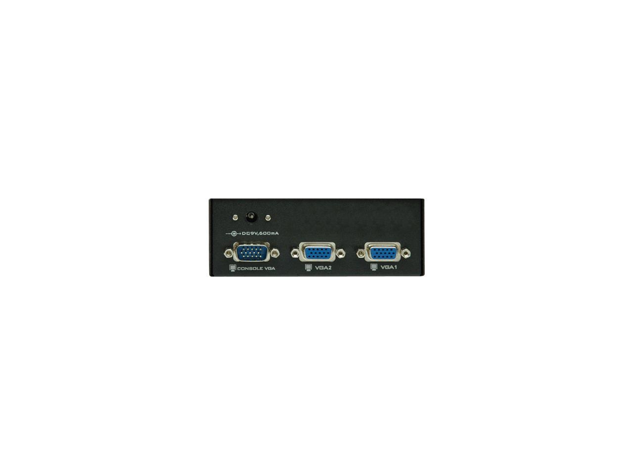 Tripp Lite VGA/SVGA 350MHz Video Splitter - 2 Port (HD15 M/2xF) B114-002-R B114-002-R
