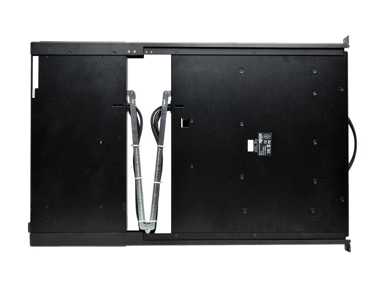 Tripp Lite 8-Port Cat5 1U Rack-Mount 1+1 User Console KVM Switch with 19-in. LCD and IP Remote Access, TAA (B070-008-19-IP)